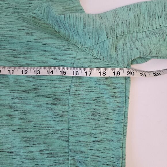 Tek Gear Green Pullover Long Sleeve Hood Sweatshirt Sz Med Athleisure Soft R564 - Picture 6 of 8